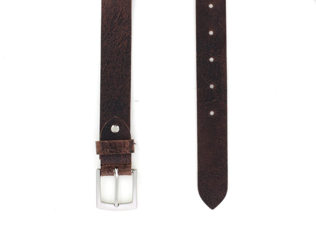 317 BRUT CHESTNUT BELT 3,5CM